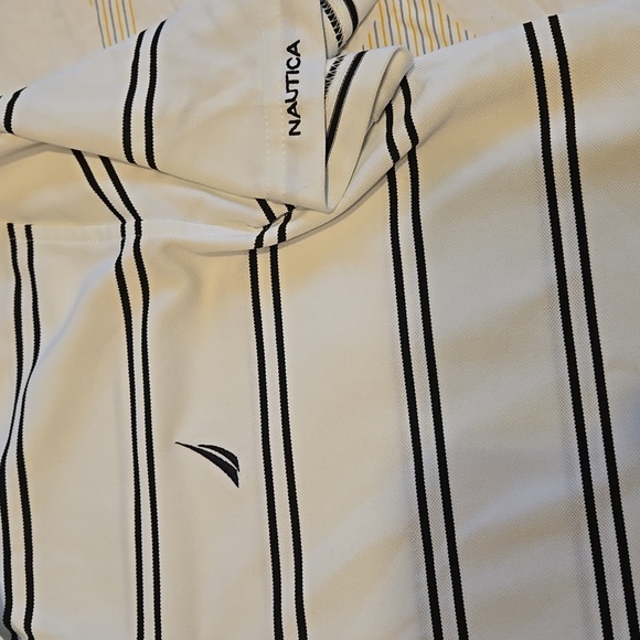 Nautical, tech pique, slim fit, thin mens polo - Picture 3 of 4